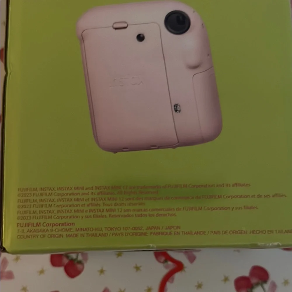 Fujifilm Instax Mini 12 Blossom Pink Camera